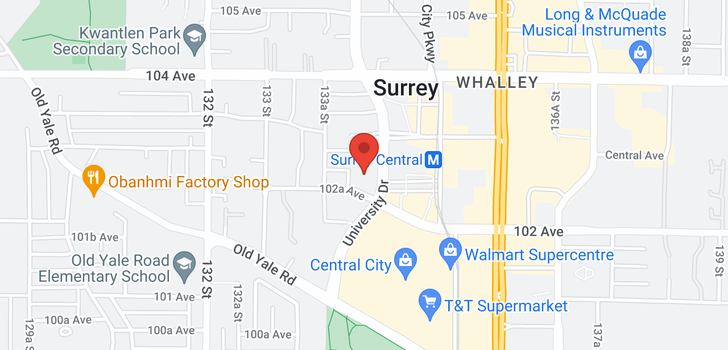 map of 2212 13438 CENTRAL AVENUE